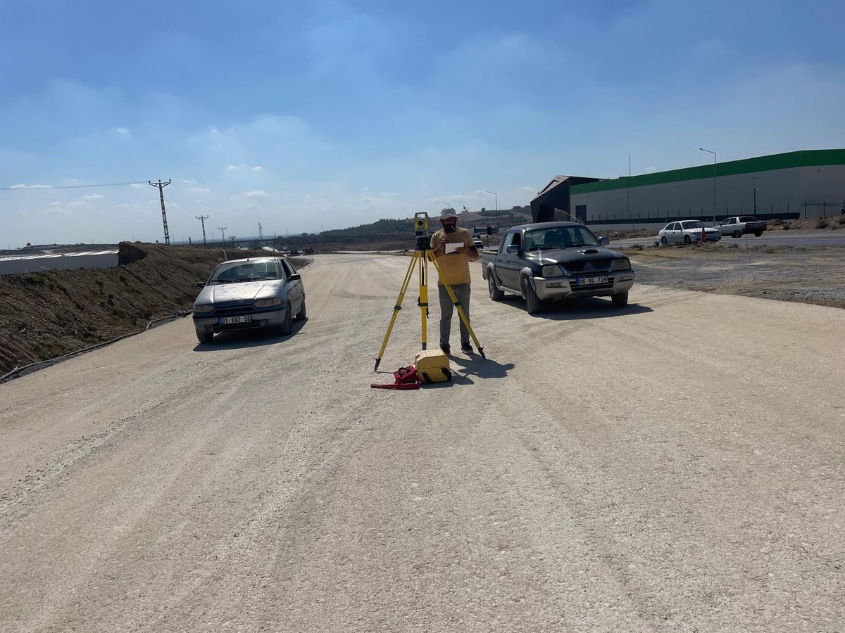 Yol Haritası — Yol güzergâhı hâlihazır ölçüm ve haritalandırma çalışmaları